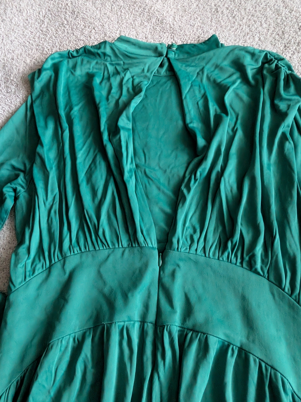 🌼B2G1🌼 FARM Rio Teal Long-Sleeve Maxi Dress - Picture 9 of 13